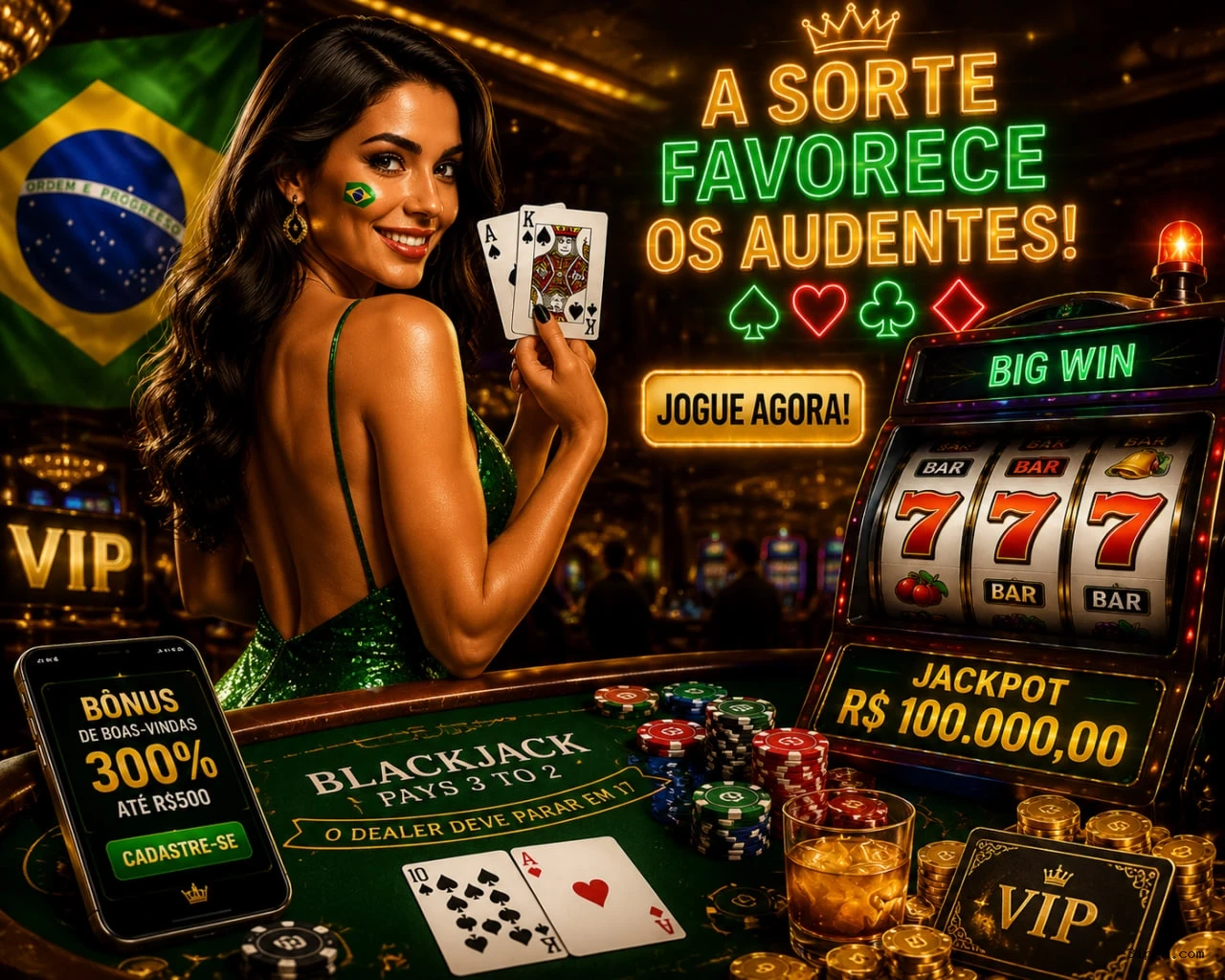 Jogos de Mesa Premium 3Ipg.com - Blackjack, Roleta, Baccarat